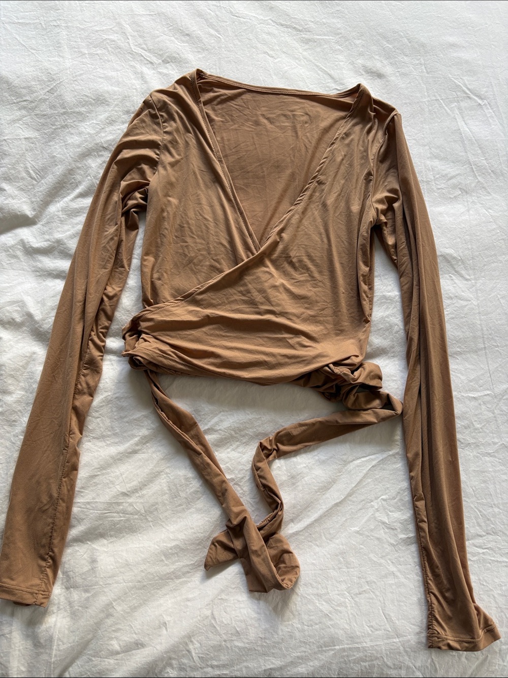 Workout wrap top - small